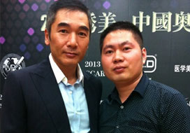 广州bg大游与明星合影